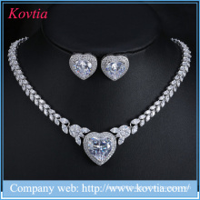 2015 zircon jewelry fashion zircon set Design Zircon Jewelry Set, Hot Selling CZ Stone Jewelry Set